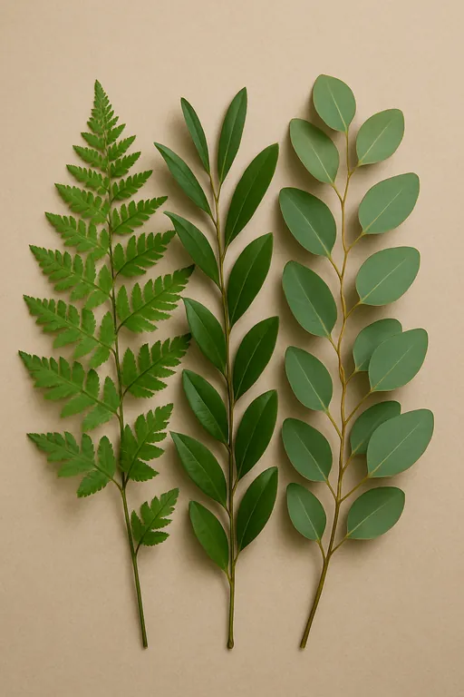 Foliage, branches and other parts of plants